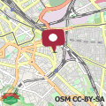 Map Splendido attico con terrazzo a San Giovanni