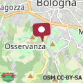 Map Splendido attico tra i Colli, Centro Storico e Ospedale Rizzoli