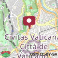 Mapa St Peter view House Vatican
