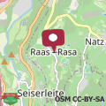 Mapa Stadl Chalet oberhalb Brixen