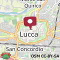 Map Stanza con bagno privato a Lucca