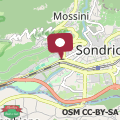 Mapa Stanza in sondrio Coel