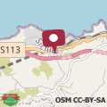 Map Stanza in Villa con bagno in comune Vista mare e Giardino