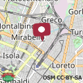 Mapa Stazione Centrale - Ariel - appartamento luminoso con terrazzo