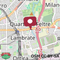 Mapa -Stazione di Lambrate- Il Loft del Mulino