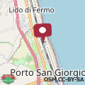 Mappa Stella Adriatica 50 mt dal mare Wifi Parking