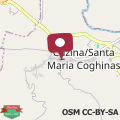 Map Stella del Coghinas - Affitti Brevi Italia