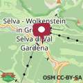 Map Stella Hotel - My Dolomites Experience