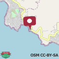 Map Stella Maris - Sea front Villa & direct sea access