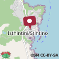 Map Stintino sea front apartments A