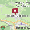 Map Stroblhof Toblach-Dobbiaco