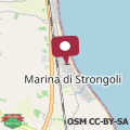 Mappa Strongoli marina Appartamento