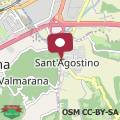 Mapa Residenza Sant'Agostino