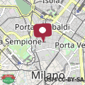 Mappa studio apartment Brera