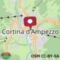 Map Studio Apartment Ariston in centro a Cortina