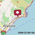 Map Studio Appartement in Alassio