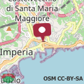 Karte Studio for 4 people in Imperia