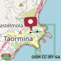 Mapa Ferienwohnung für 4 Personen ca 45 qm in Taormina, Sizilien Ostküste von Sizilien - b57254