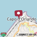 Carte Ferienwohnung für 4 Personen ca 70 qm in Capo d'Orlando, Sizilien Nordküste von Sizilien