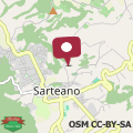 Map Beautiful Home In Sarteano With Wifi