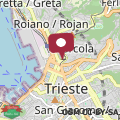 Map Stylish apartment in the center of Trieste - Central station - WIFI-Netflix