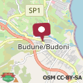 Map Su Coru Budoni