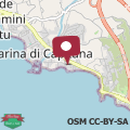 Map Sud Sardinia Capitana 200 mt beach