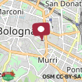 Map Sui Tetti di Bologna centro, Casa Dei Colori