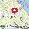 Map Palermo Central Apartment