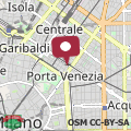 Mapa Suite Milano Porta Venezia