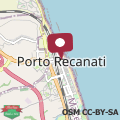 Mapa Suite Porto Recanati