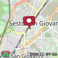 Map "Suite Sesto" Metro M1 to Milano, Rho Fiera, Monza