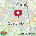 Mappa Suites Direzionale Carpi