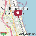 Mappa Sul mare, accanto al centro - San Benedetto del Tronto