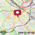 Map Sunny apartment in central Rome
