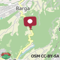 Map Sunset Barga Toskana Kürzlich Renoviert