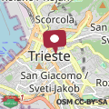 Mapa Svevo, rustico centrale con parcheggio a Trieste