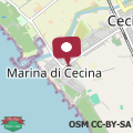 Mapa Sweet Cecina Mare