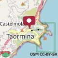 Mapa Taormina Bedda Rooms