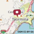 Mappa Taormina Casa Erika Family apartment