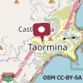 Mapa Taormina Casa Liliana