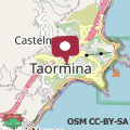 Map Taormina Center Private Rooms by Fragranza di Sicilia