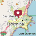 Map Taormina Sky View