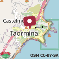 Map Taorminacentre IN TOWN