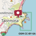 Mapa TaorminaCentre Panorama