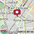 Map Tarchetti Premium apartment Repubblica Brera