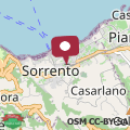 Map Tastefully furnished apartment in Sorrento