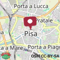 Mapa Tavoleria Pisa City Center