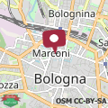 Mapa TeaGarden Centro Storico Bologna