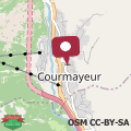 Carte TEMPORARYFLAT Courmayeur